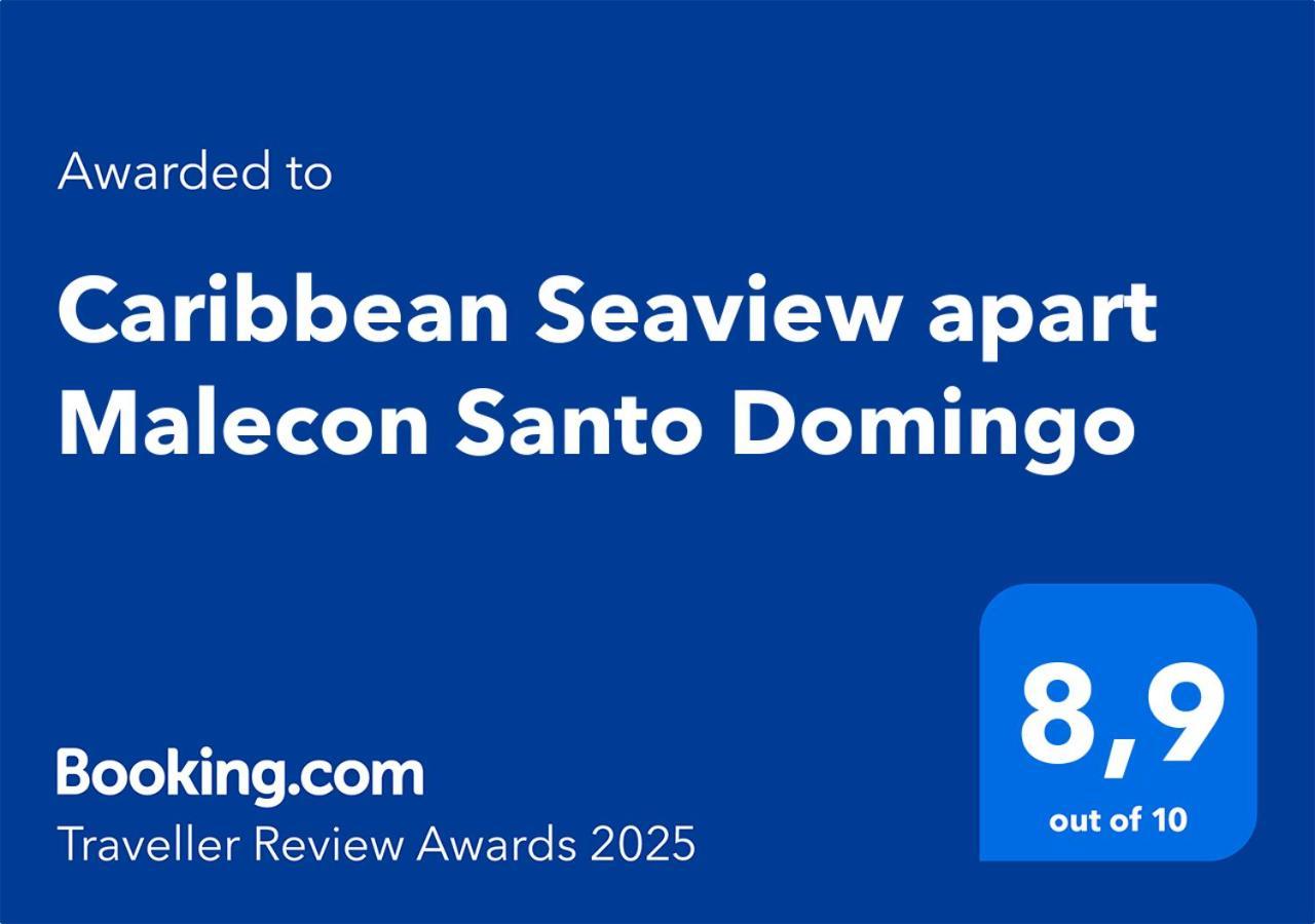 Caribbean Seaview Apart Malecon Santo Domingo Bagian luar foto