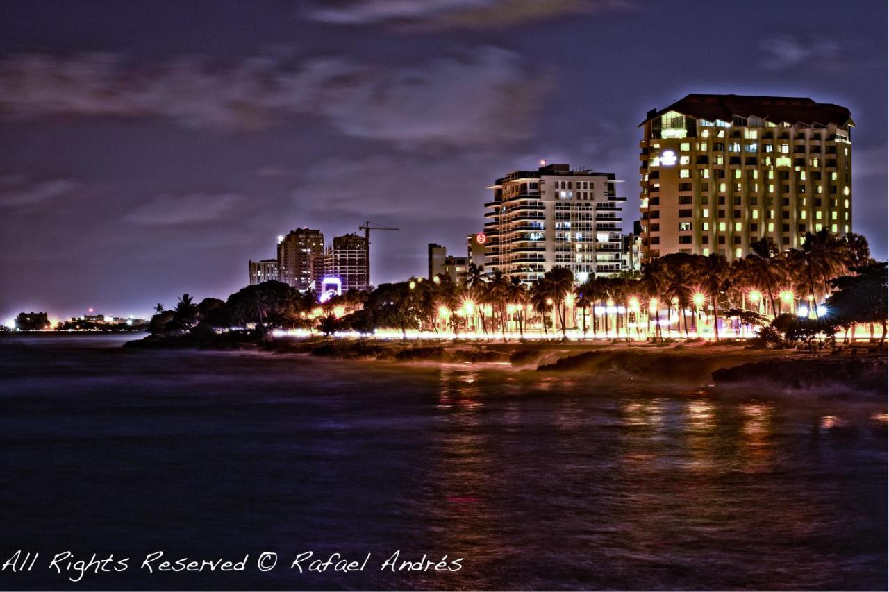 Caribbean Seaview Apart Malecon Santo Domingo Bagian luar foto