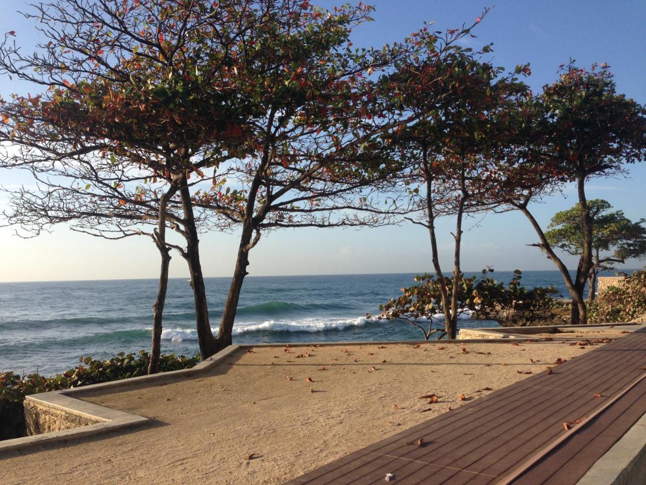 Caribbean Seaview Apart Malecon Santo Domingo Bagian luar foto