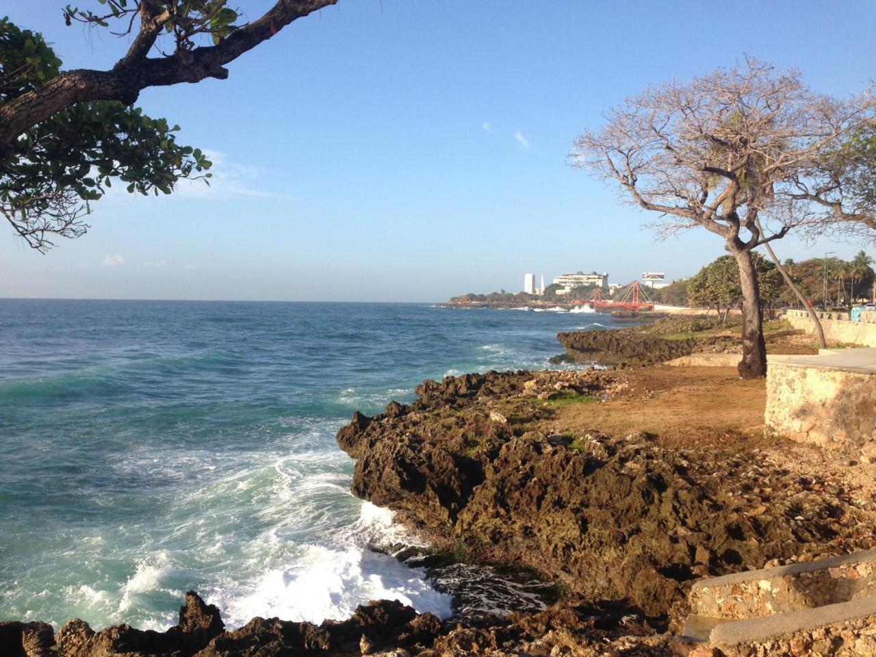 Caribbean Seaview Apart Malecon Santo Domingo Bagian luar foto